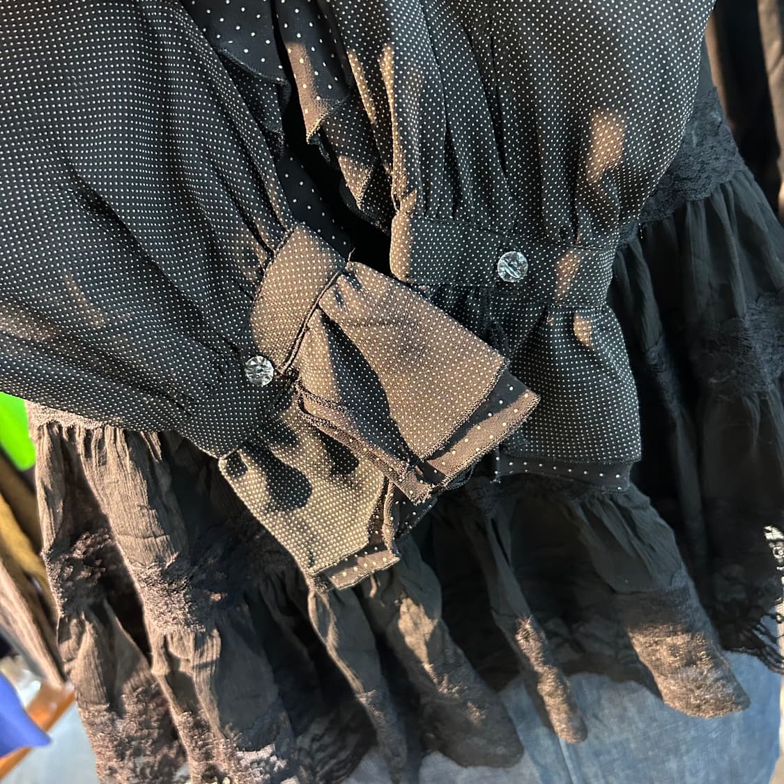 Comme ca Ism y2k Dot Shirts 상품이미지5