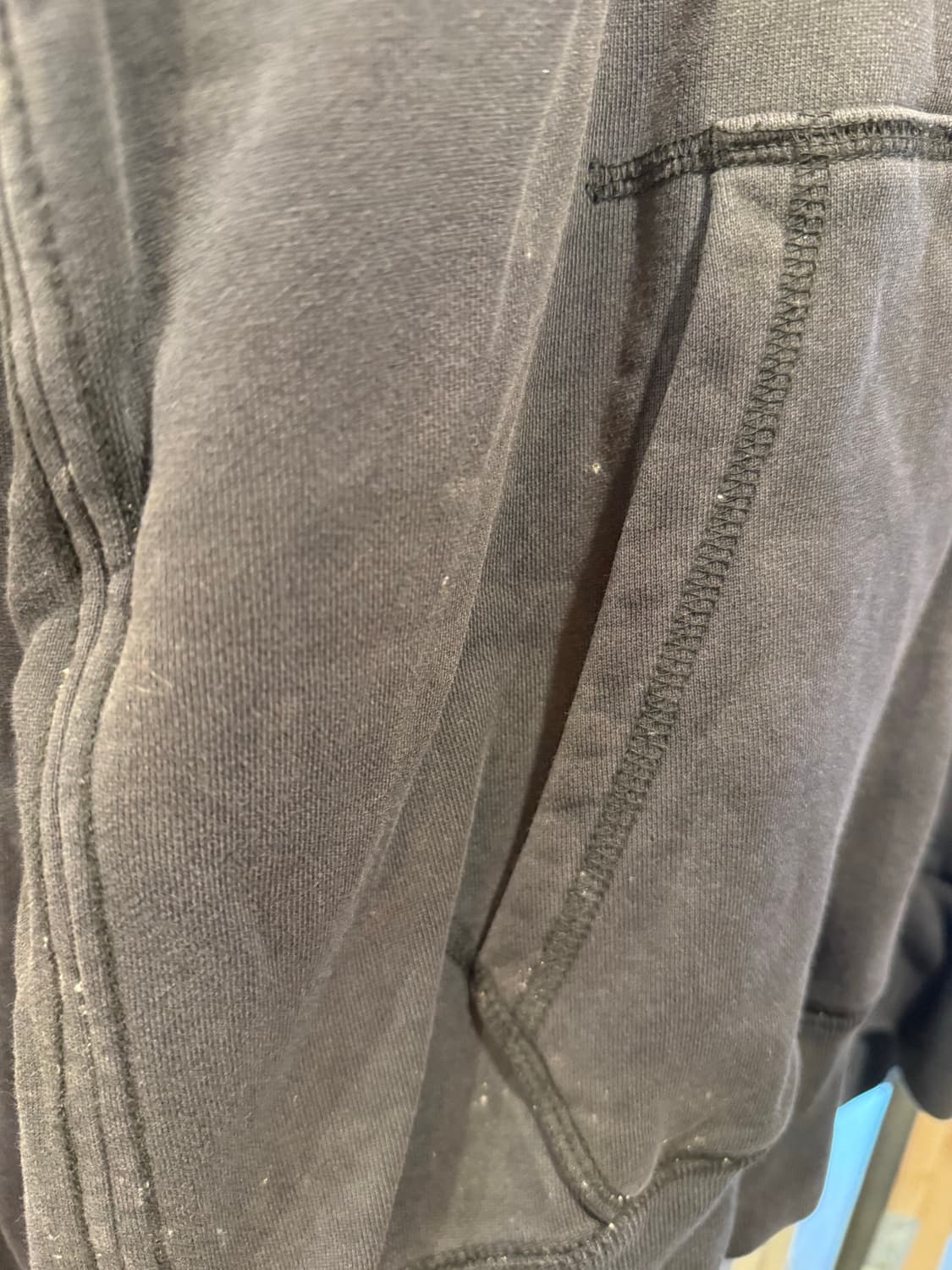 나이키 스포츠웨어 빅로고 피그먼트 후드티 블랙 상품이미지4