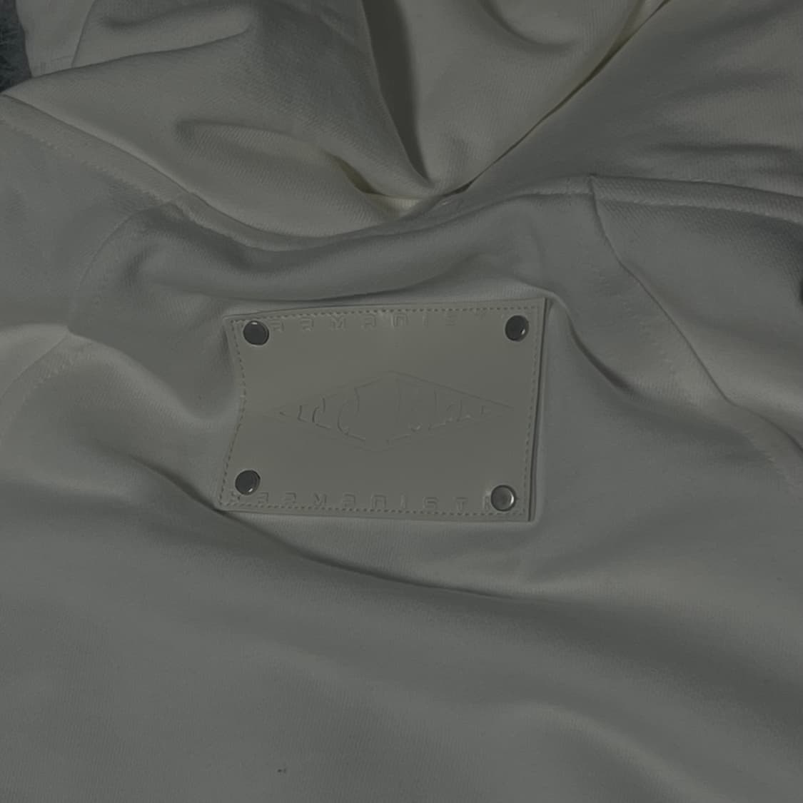 b.access 빈티지 퍼 후드집업 white 상품이미지4