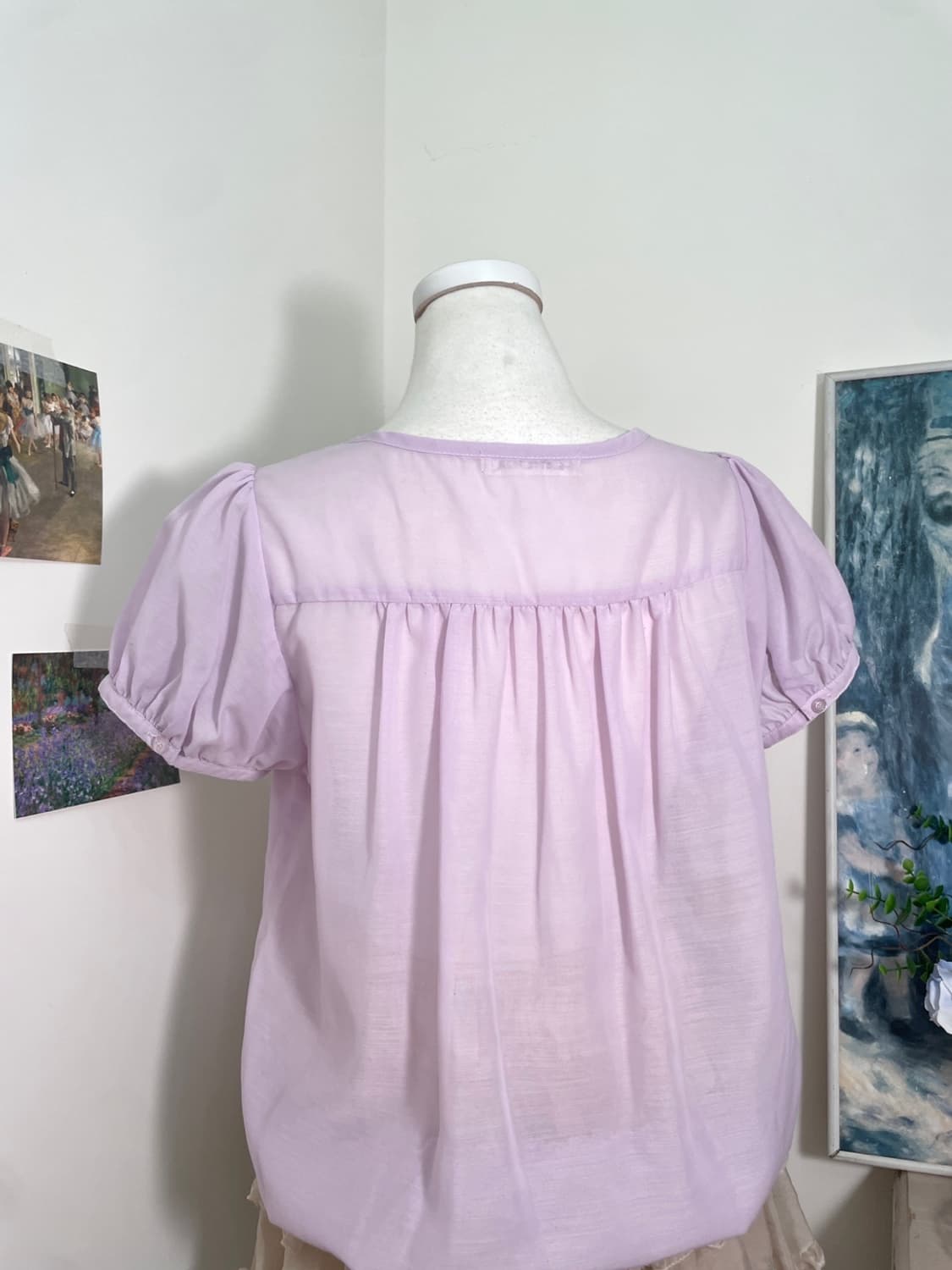 LOWRYS FARM lavender lace trime puff mor 상품이미지4