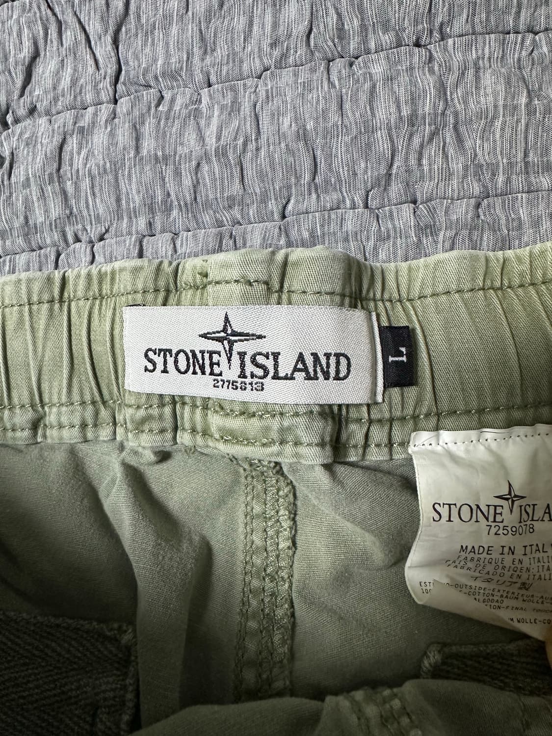 스톤아일랜드 카고 반바지 올리브 상품이미지2