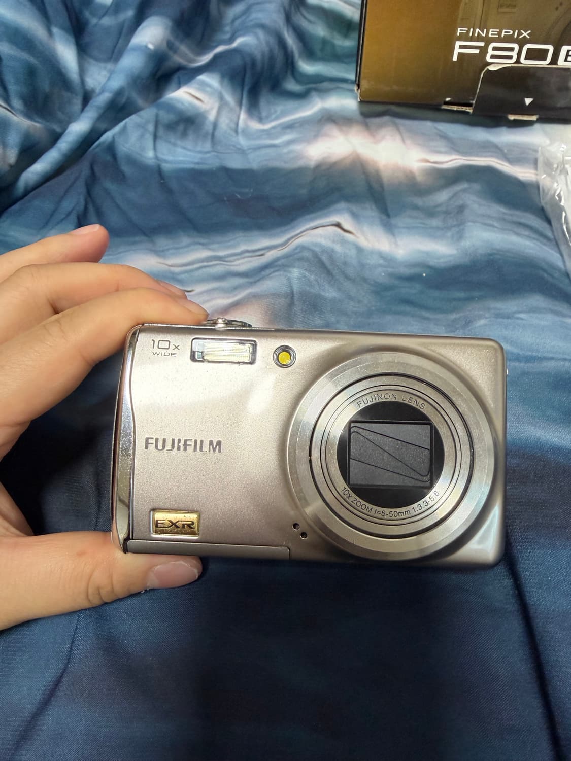후지필름 파인픽스 f80exr 실버 커메라 미품박스셋🤍✨ 상품이미지2