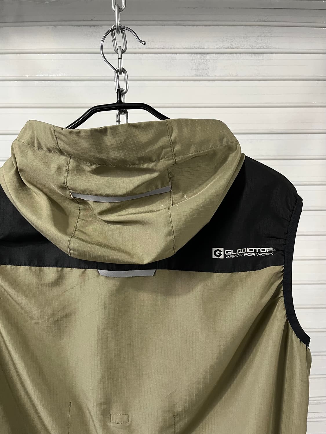 Gladiator hood vest zip up 상품이미지8