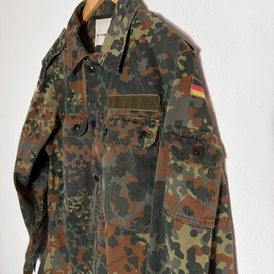 독일군 플랙탄 카모 야상 필드 자켓(Free) 상품이미지5
