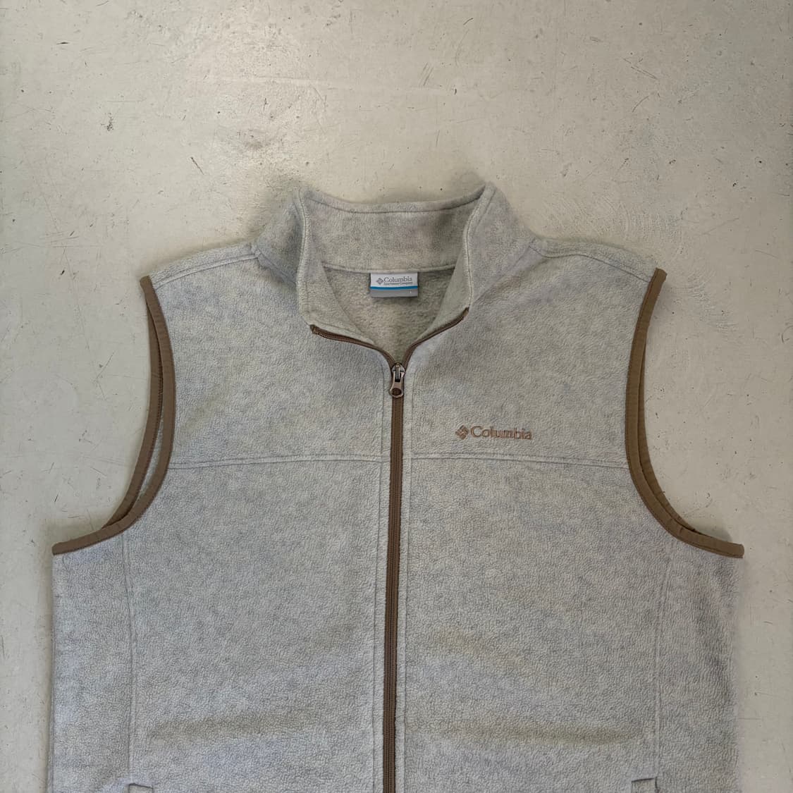 컬럼비아 빈티지 플리스 집업 베스트 L 상품이미지2
