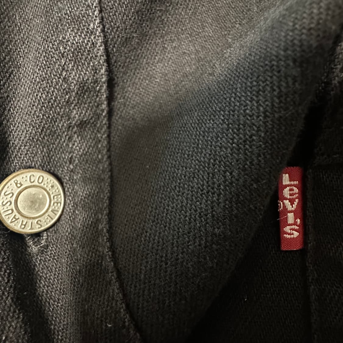 LEVI'S 00's work shirt black 상품이미지3