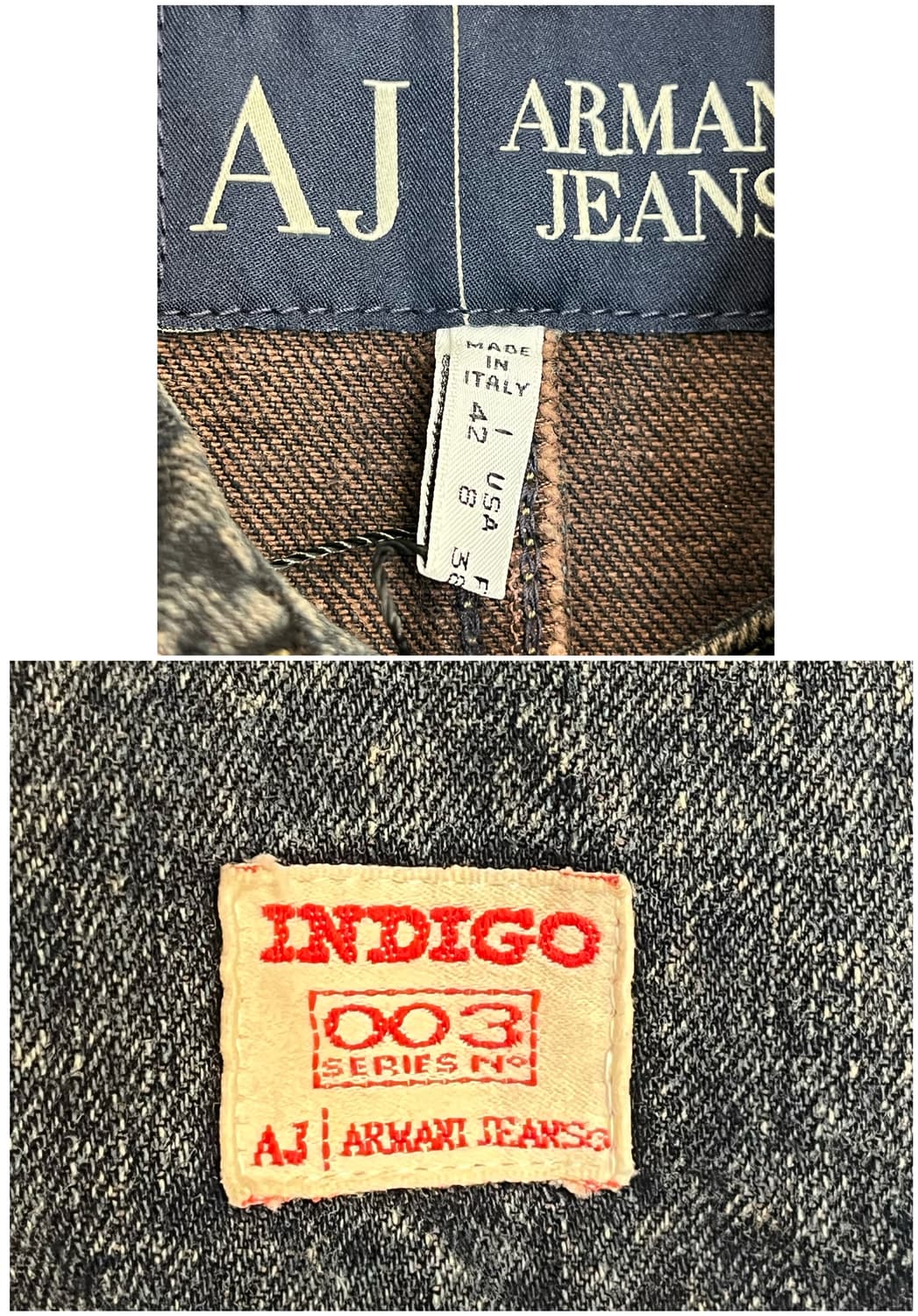 아르마니 진스 데님 코트 #csz2203 상품이미지3