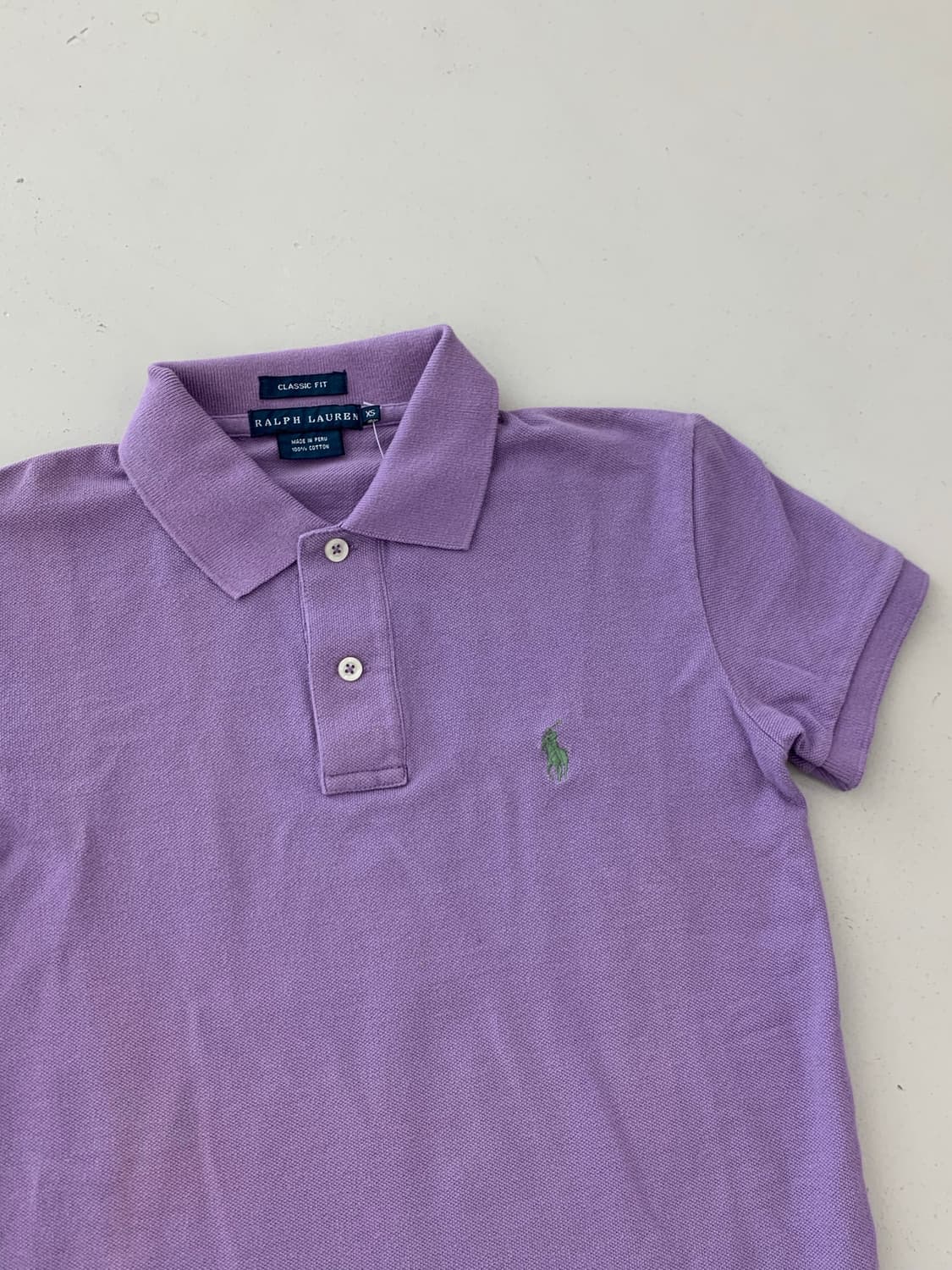 폴로 랄프로렌 반팔 카라티 XS 상품이미지5