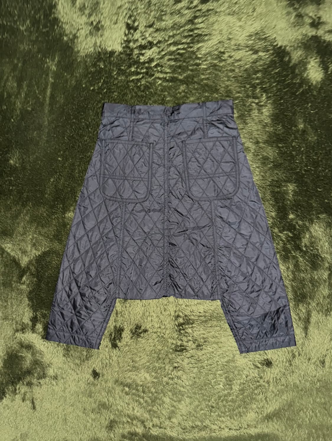 [XS] 블랙 꼼데가르송 16AW 퀼티드 사루엘 팬츠 블랙 상품이미지6