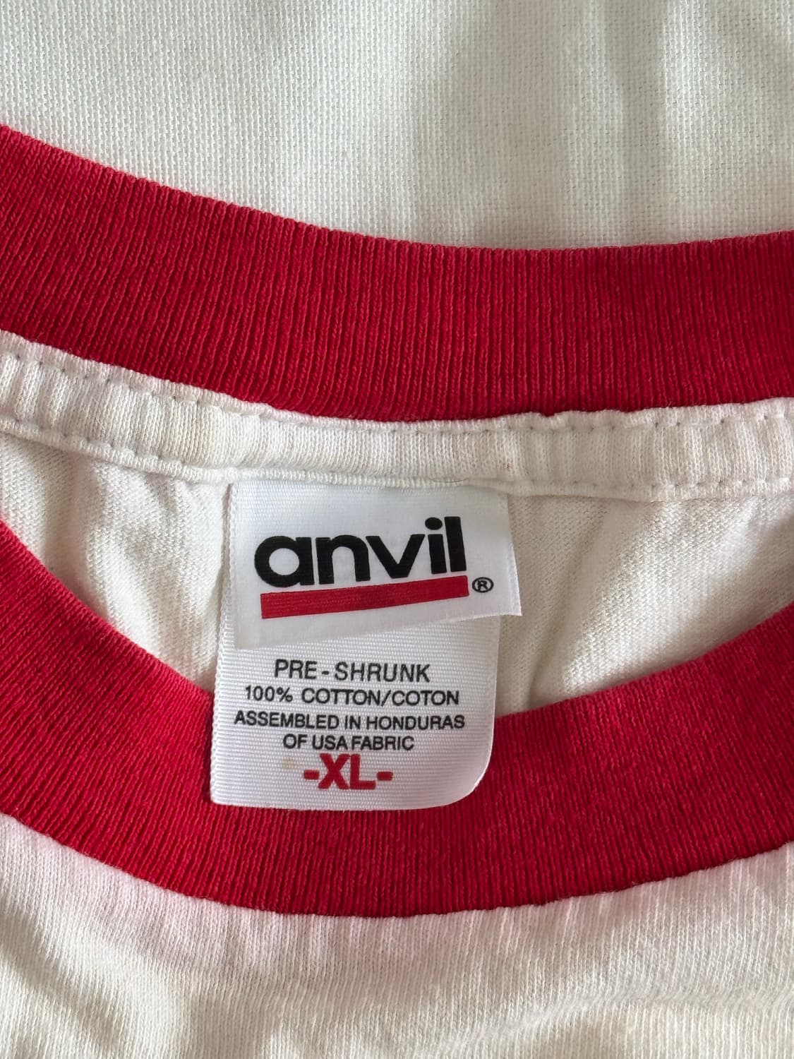 00s 빈티지 anvil 링거 티셔츠 상품이미지4