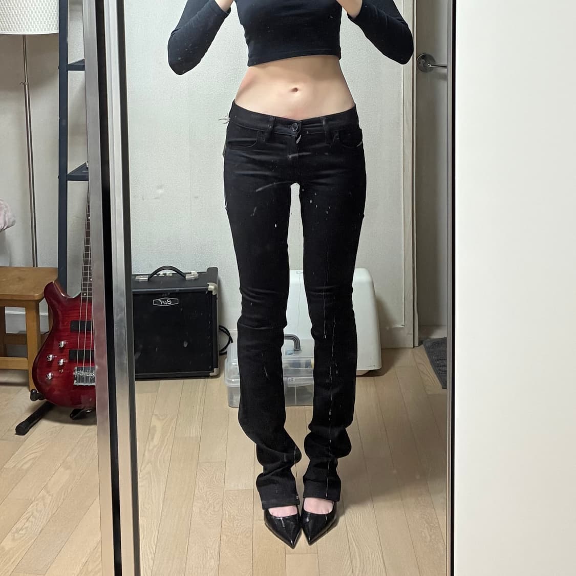 디젤 부츠컷 블랙진 상품이미지1