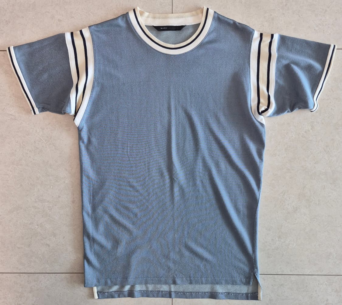00s MARC JACOBS 'Ribbed Trim' Jersey Tee 상품이미지2