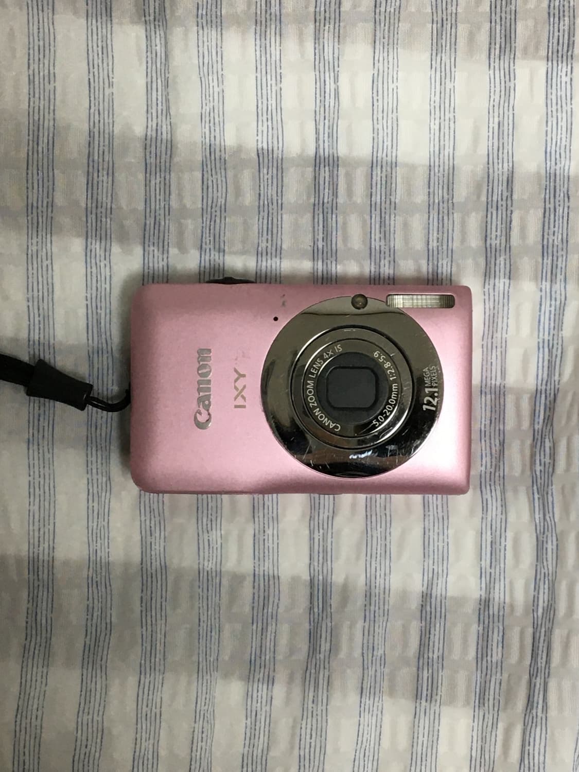 캐논 IXY 200F (IXUS 105) 핑크 빈티지 디지털 카메라 작례 상품이미지1