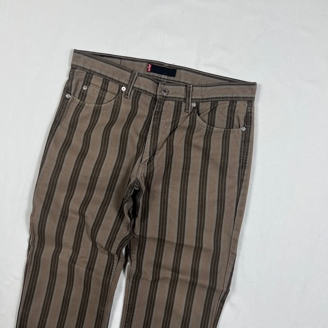 리바이스 levis 스트라이프 코튼 팬츠 바지 상품이미지2