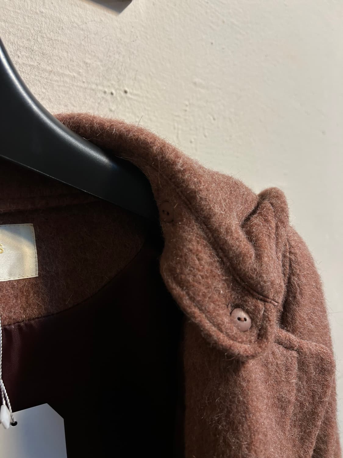 빔즈 하트 후드 울 코트 상품이미지9