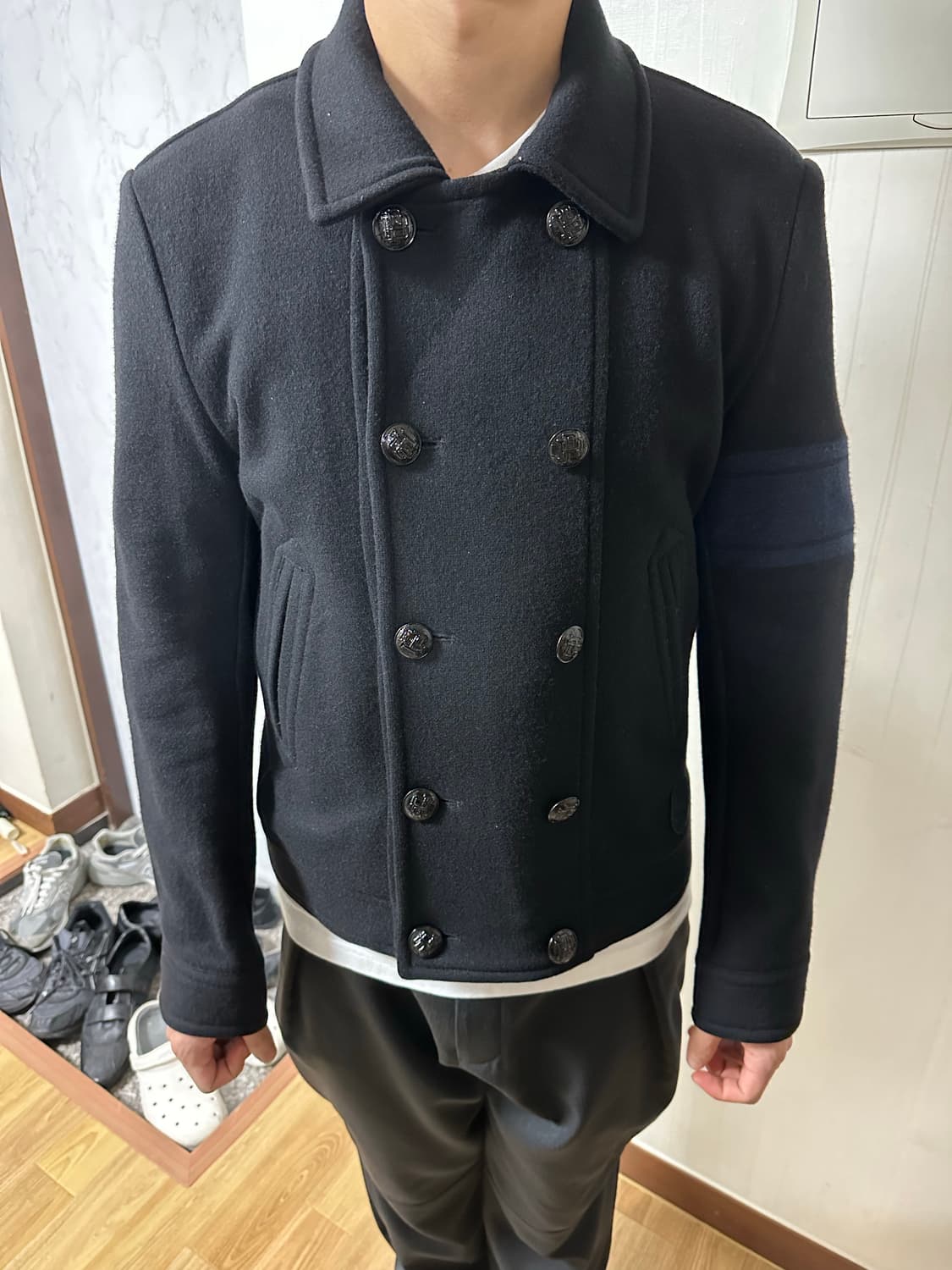 [L] 빈폴 더블코트 상품이미지2