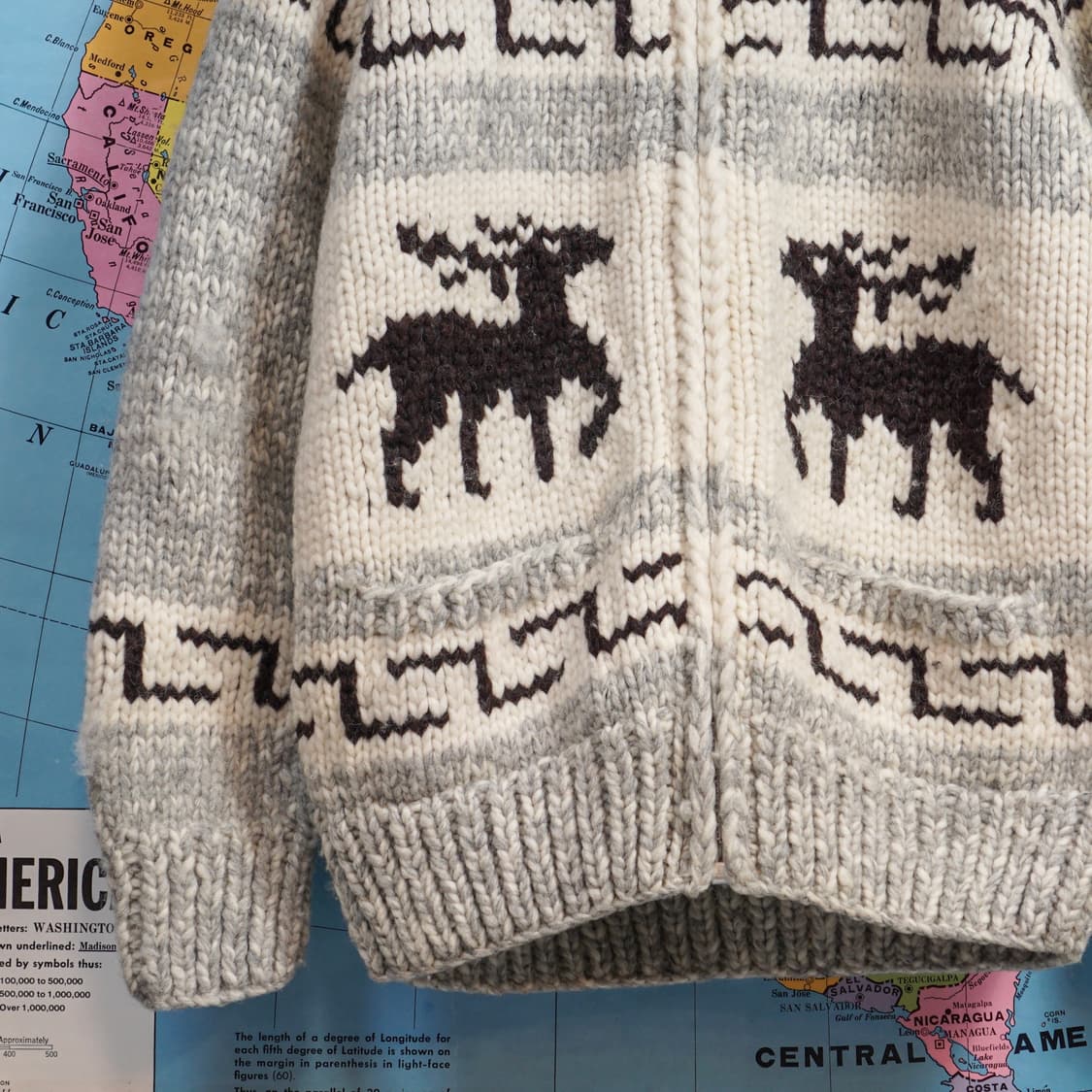 Kanata 캐나다 헤비울 코위찬 자켓 상품이미지3