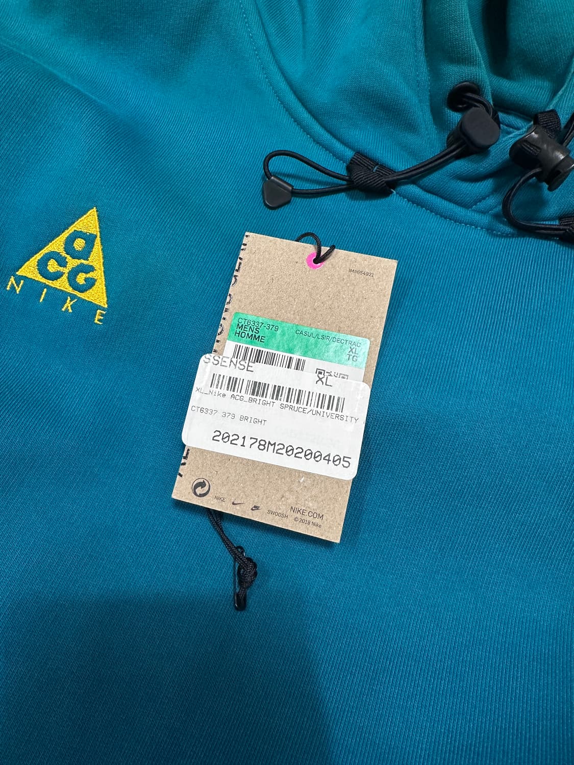 [XL]나이키 ACG 후디 풀오버 청록 상품이미지10