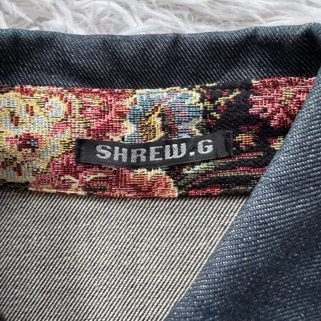 SHREWG 일본빈티지 데님 자켓 니들스맛 청자켓 캐피탈맛 M 39 상품이미지7