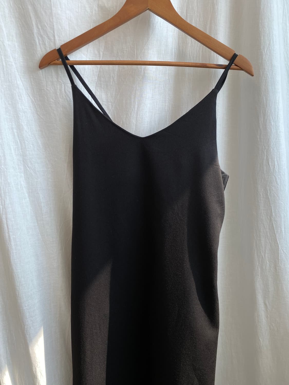 블랙 민소매 원피스(M) 상품이미지4