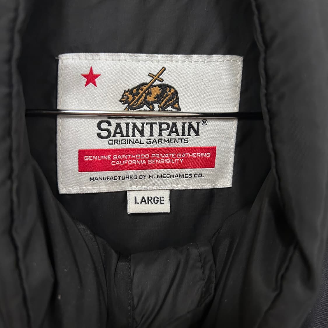 세인트페인 AMG 메르세데스 벤츠 로고 푸퍼 자켓 상품이미지3