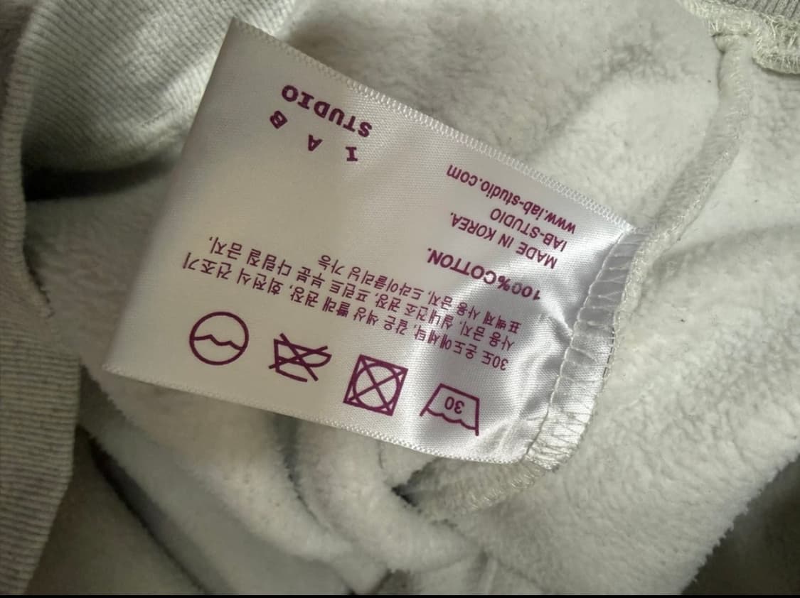 아이앱스튜디오 오트밀 버건디 M 상품이미지5