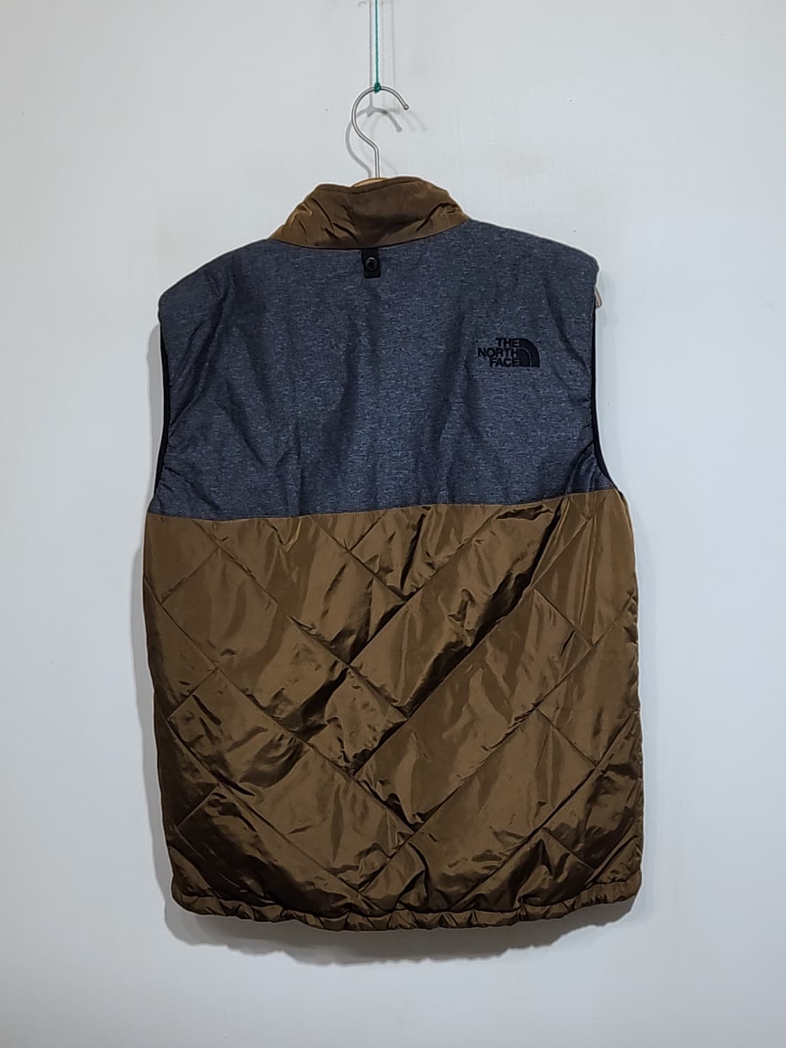(100) 노스페이스 패딩조끼 배색 집업 베스트 캐주얼  상품이미지6