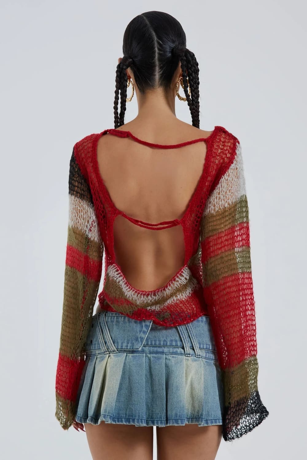 제이디드런던 backless knit top 상품이미지4