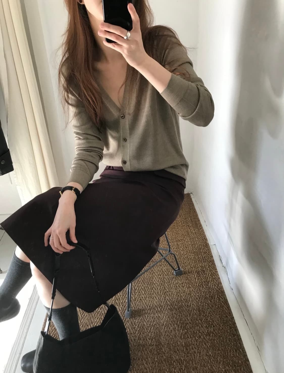 Prada silk blend cardigan 상품이미지2