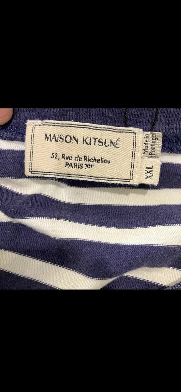 🔥[새상품/정품]🔥 메종키츠네 스트라이프 롱슬리브 상품이미지5