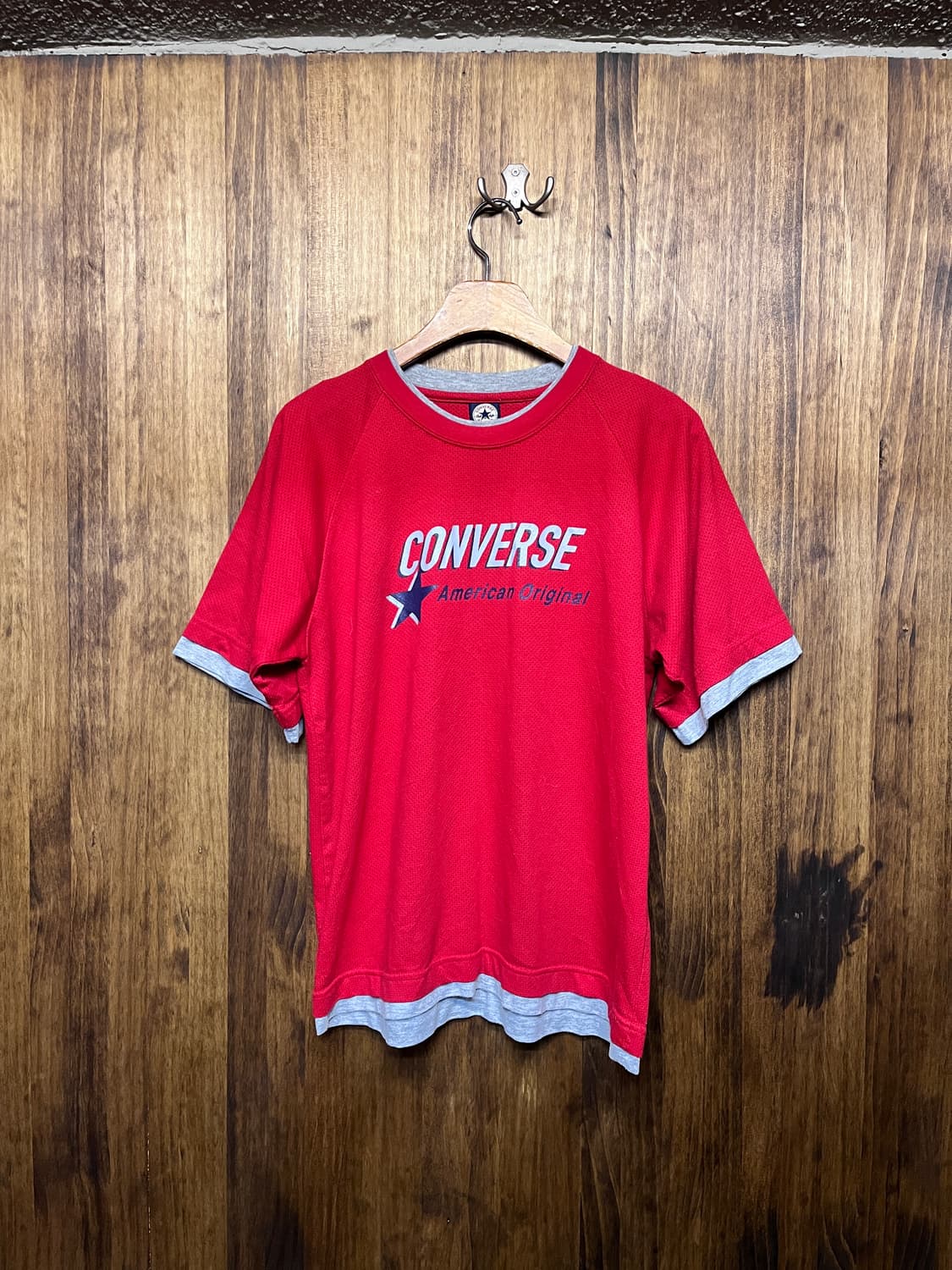 Converse layered T-shirt 상품이미지1
