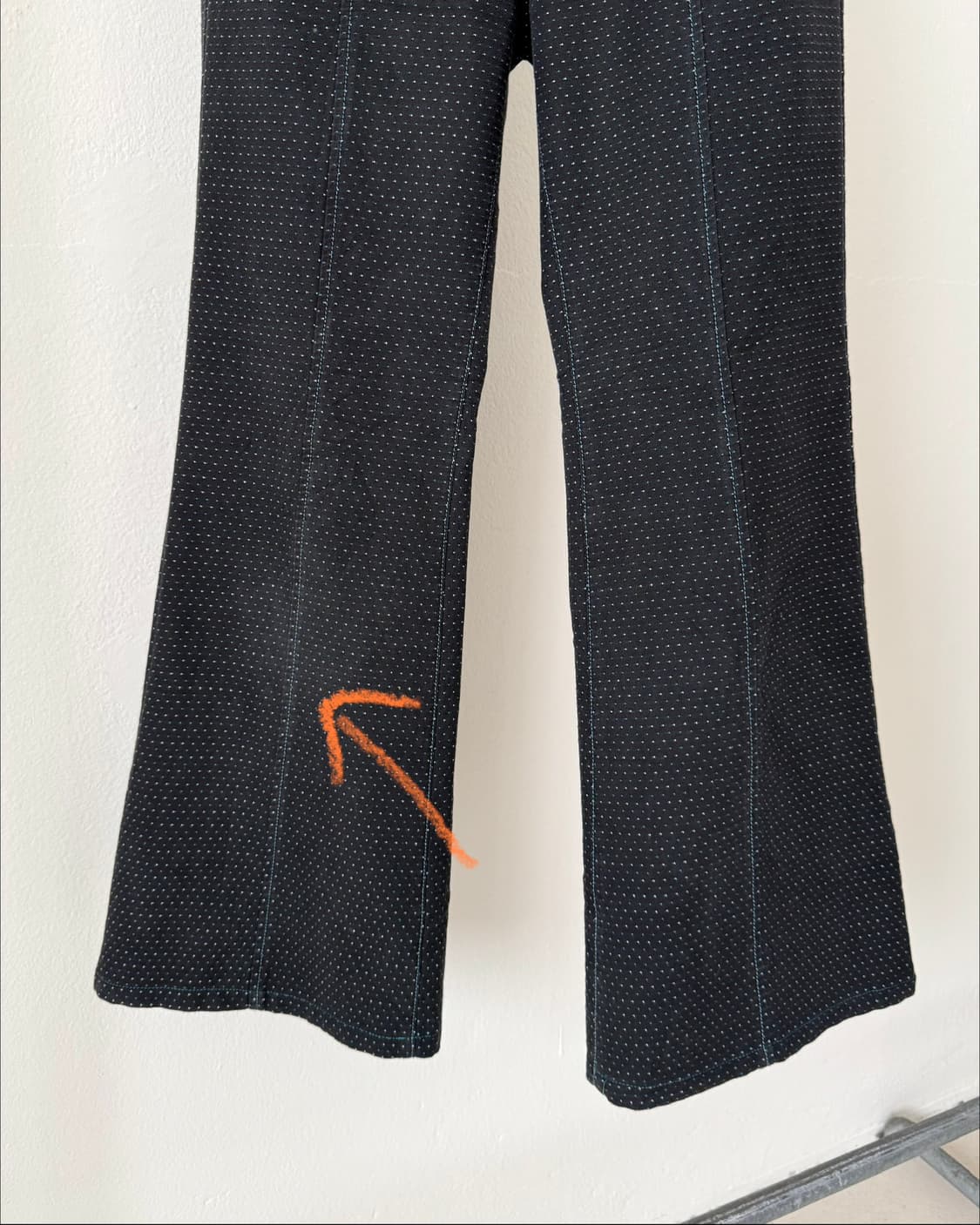 빈티지 도트 부츠컷 상품이미지3