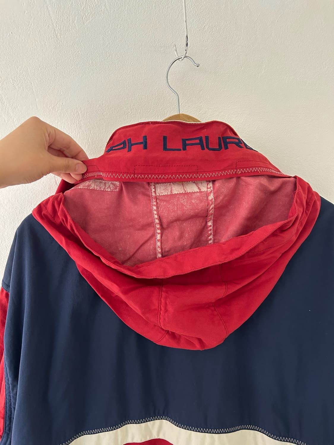 90's  vtg Chaps Ralph Lauren Windbreaker 상품이미지8