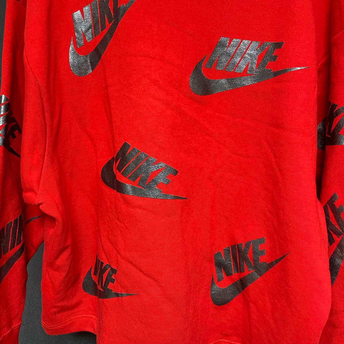 나이키 NSW FUTURA 맨투맨 레드 S 상품이미지2