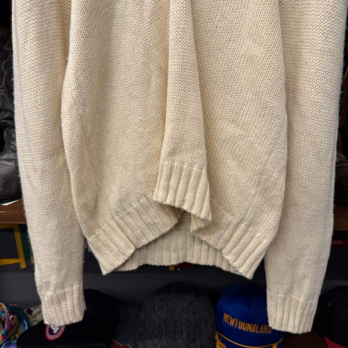 90s J.CREW 제이크루 프레피 크리켓 니트 클래식 N37 상품이미지4