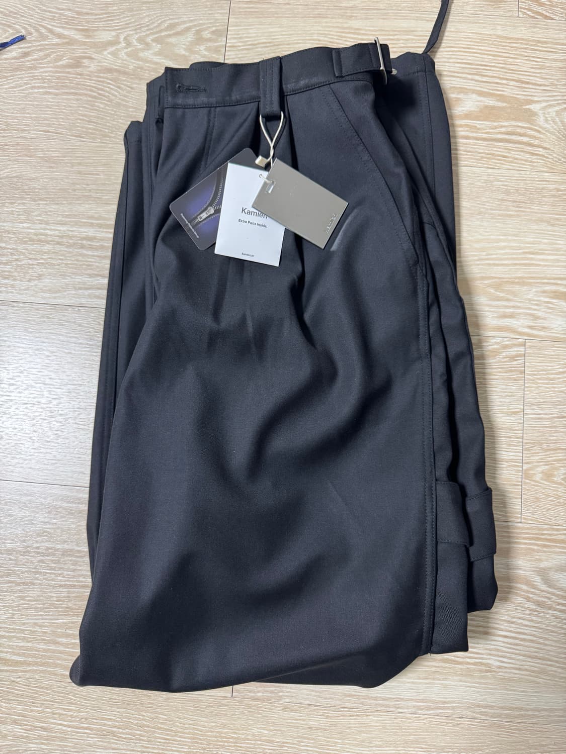 카미엔 코인서울 / 올데이 슬랙스 블랙 / 2사이즈 상품이미지1