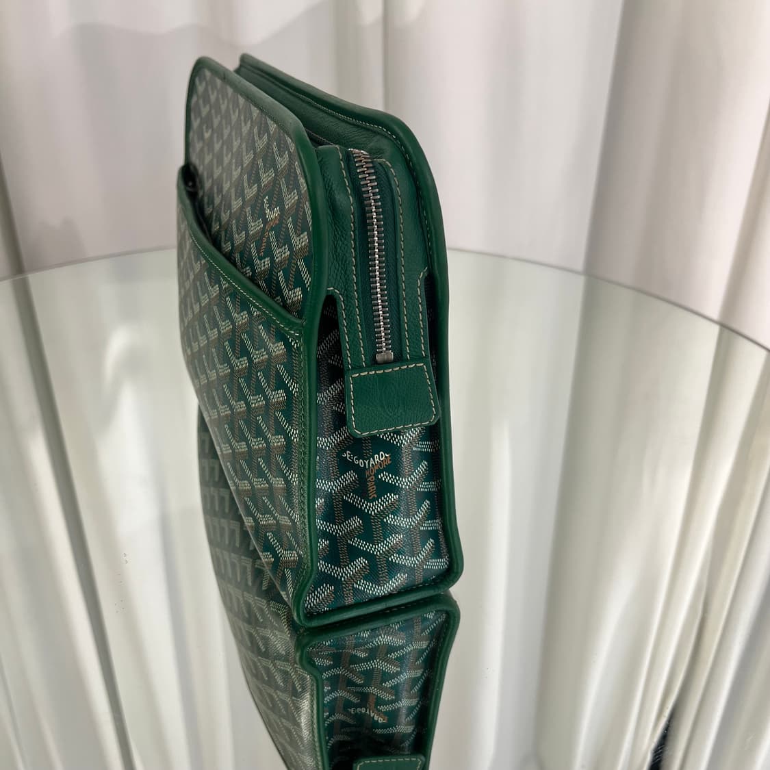 고야드 쥬방스 클러치 GM 스페셜 그린 상품이미지3