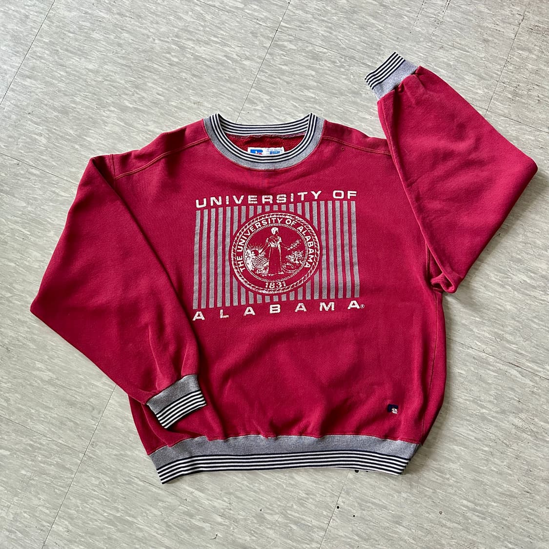 90년대 러셀 앨라배마 대학교 맨투맨 (L) MADE IN USA 상품이미지1