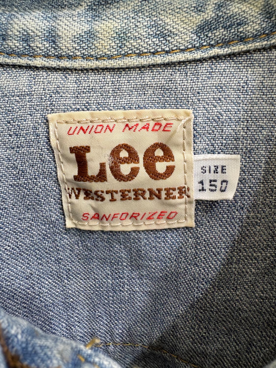 LEE WESTERNER 데님셔츠 상품이미지6