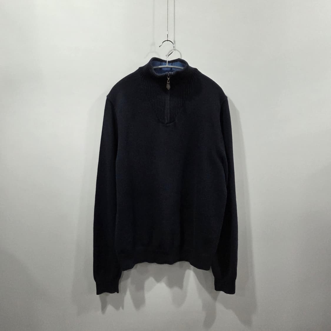 브룩스브라더스 풀오버 하프집업 캐시미어 블랜드 니트 M  상품이미지1