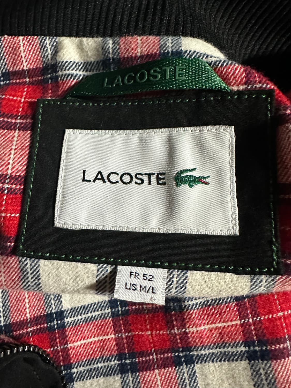 라코스테 해링턴 점퍼 블랙 52사이즈 상품이미지3