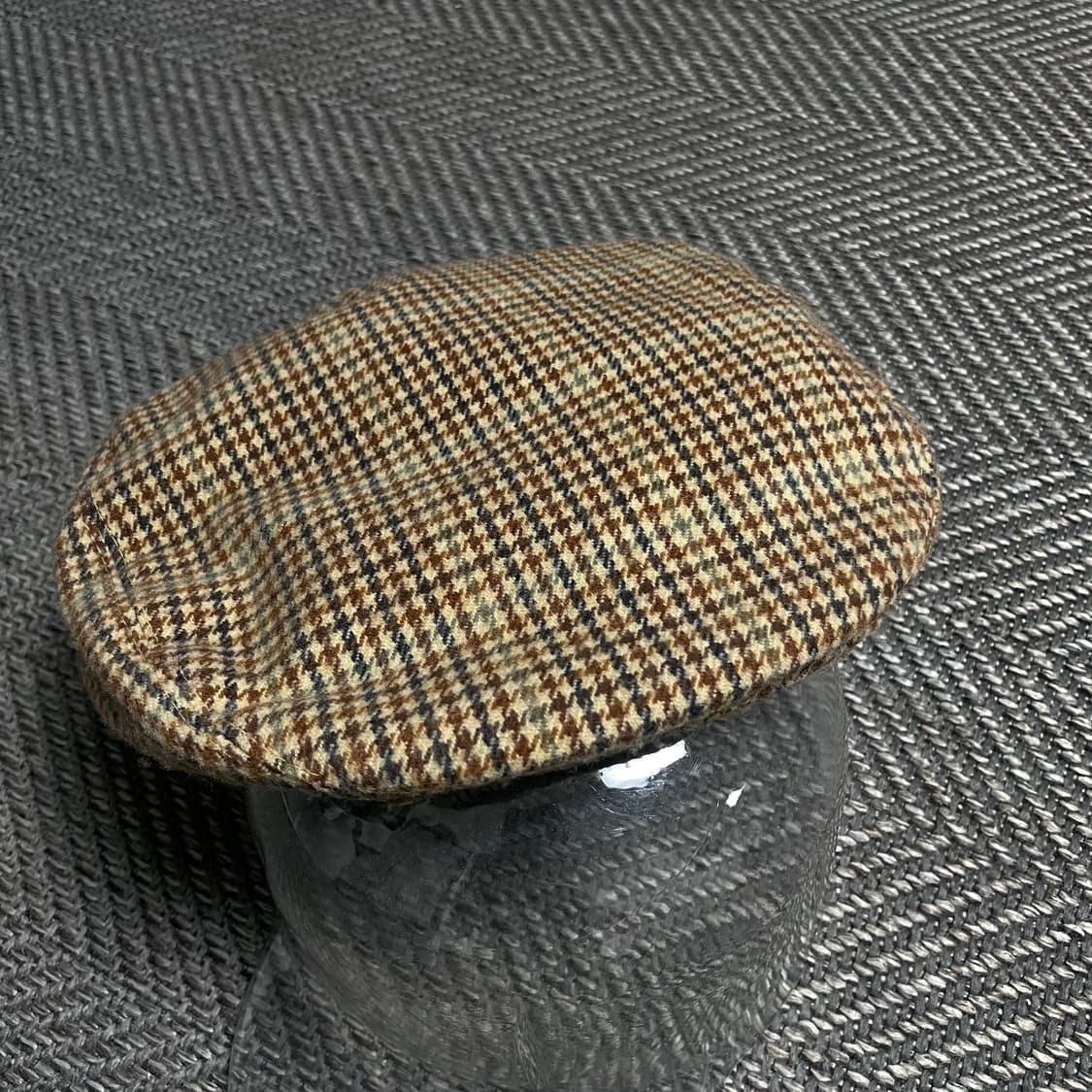빈티지 아메카지 체크 울 헌팅캡y 5274 상품이미지3