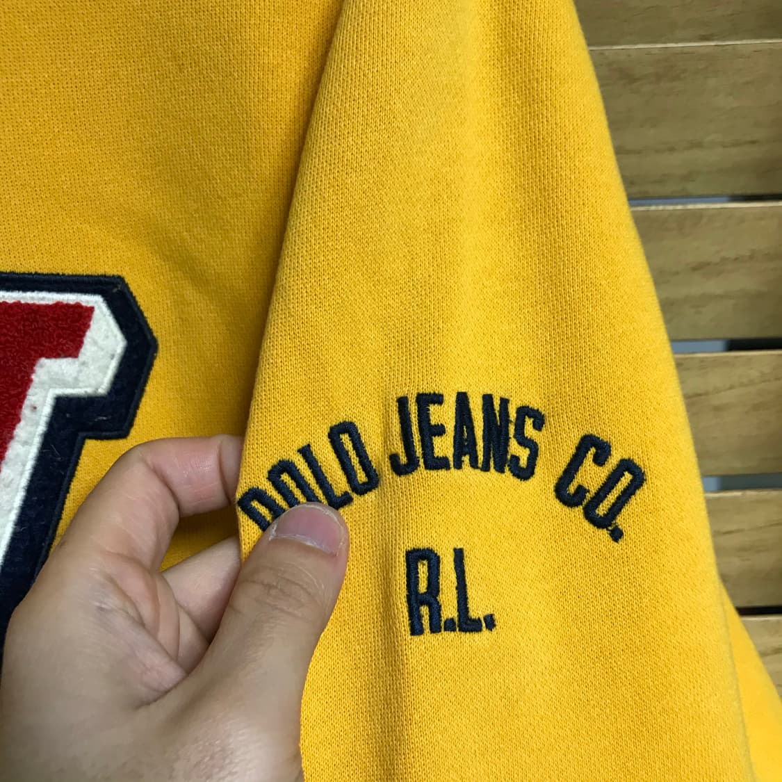 폴로 RL 스펠로고 후드집업자켓 상품이미지4