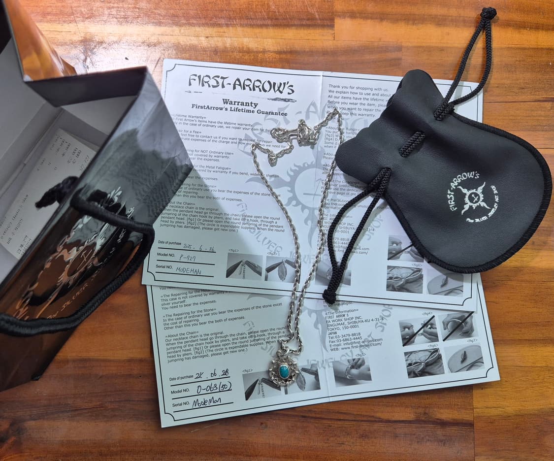 퍼스트애로우즈 목걸이 상품이미지2