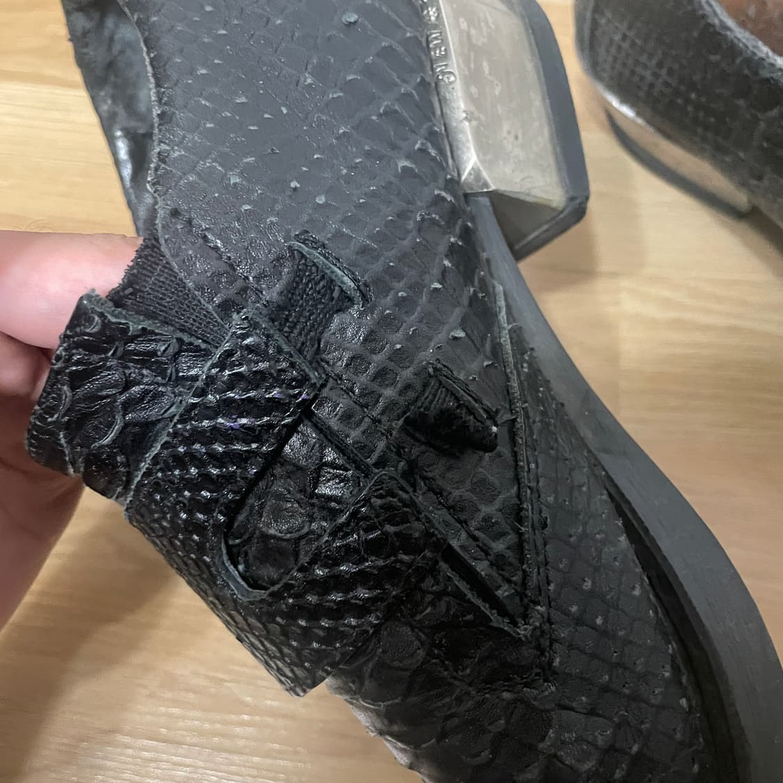 New Rock 파이톤 웨스턴 부츠 상품이미지4