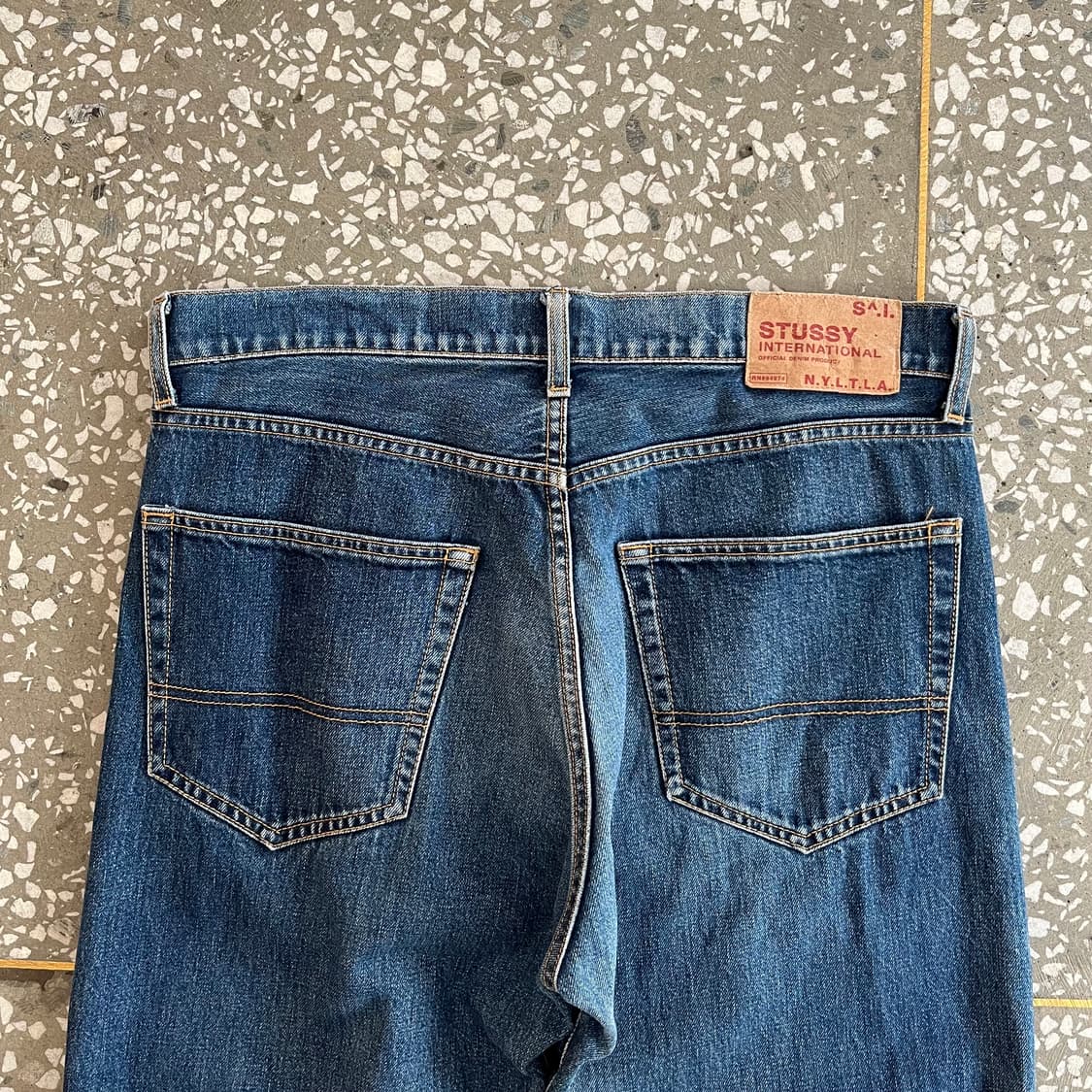 90-00s 올드 스투시 데님 팬츠 상품이미지5