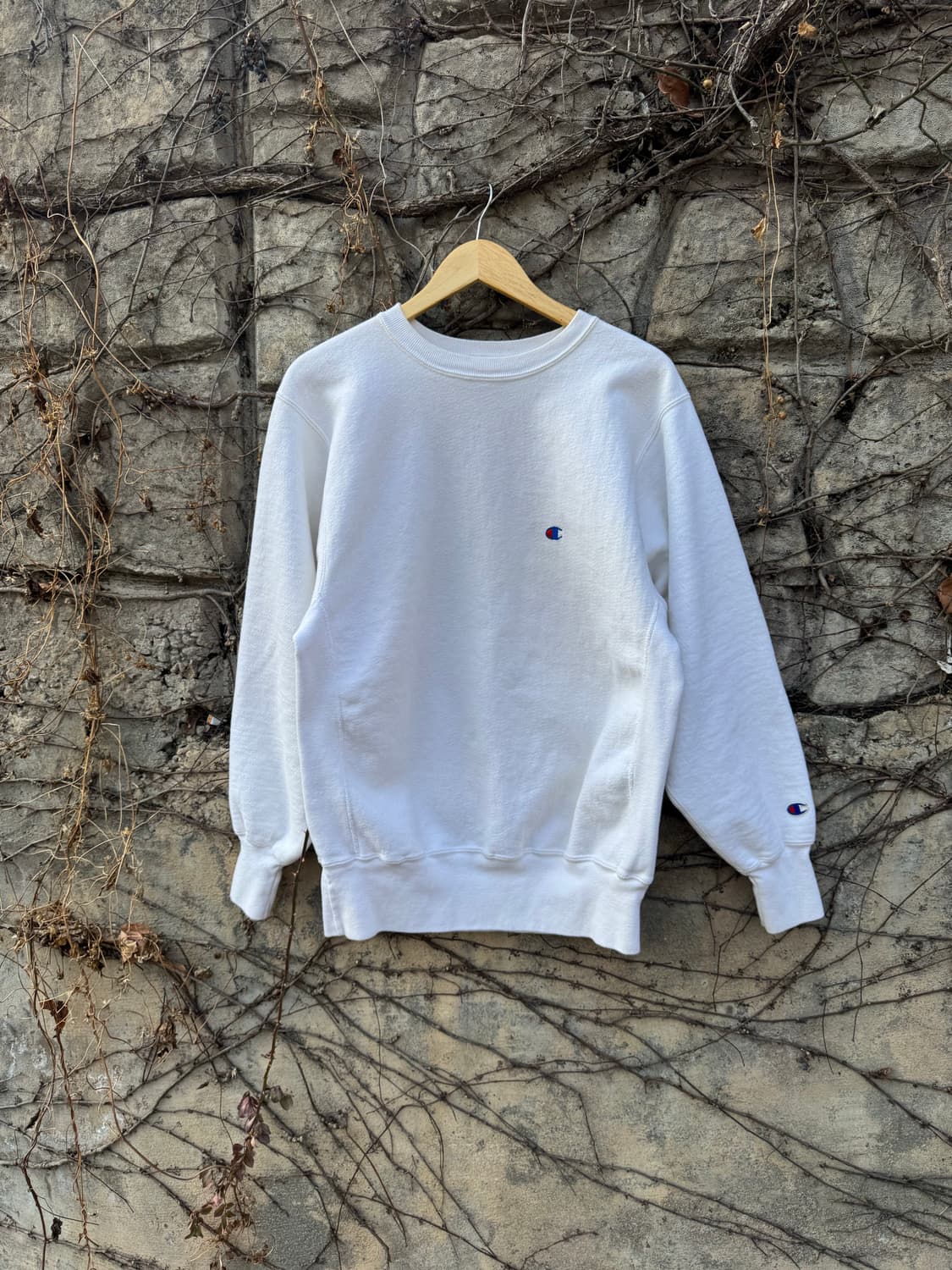 90s 챔피온 usa 빈티지 리버스위브 자수 로고 스웻 셔츠 맨투맨 상품이미지1