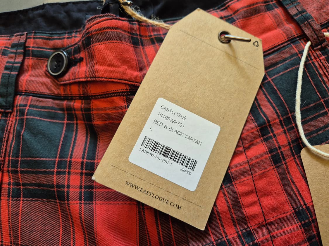 이스트로그 타탄체크 팬츠 상품이미지6