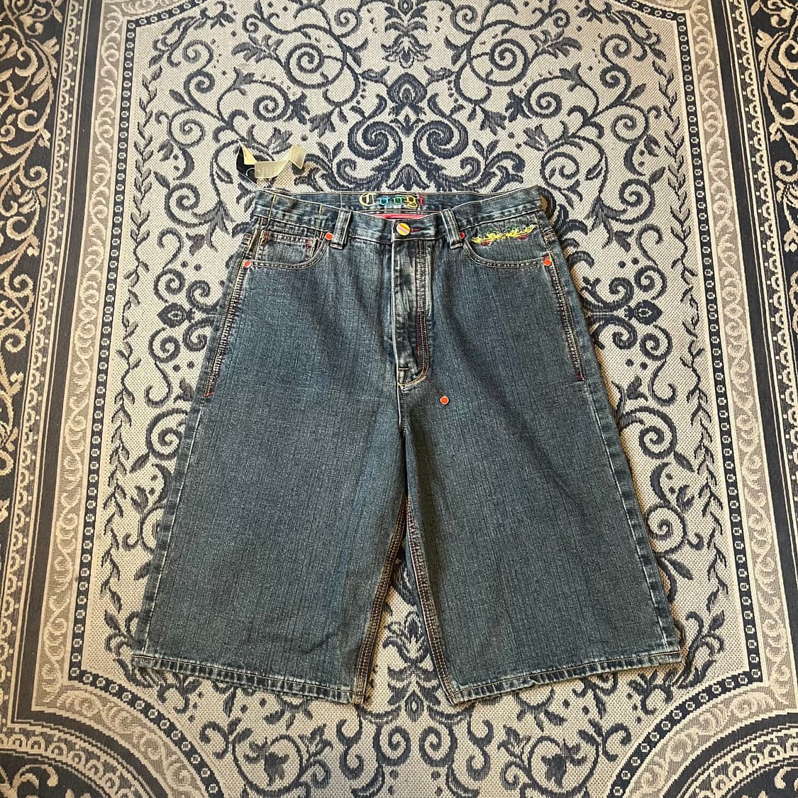 36 COOGI 데님 하프 팬츠/W2377 상품이미지3