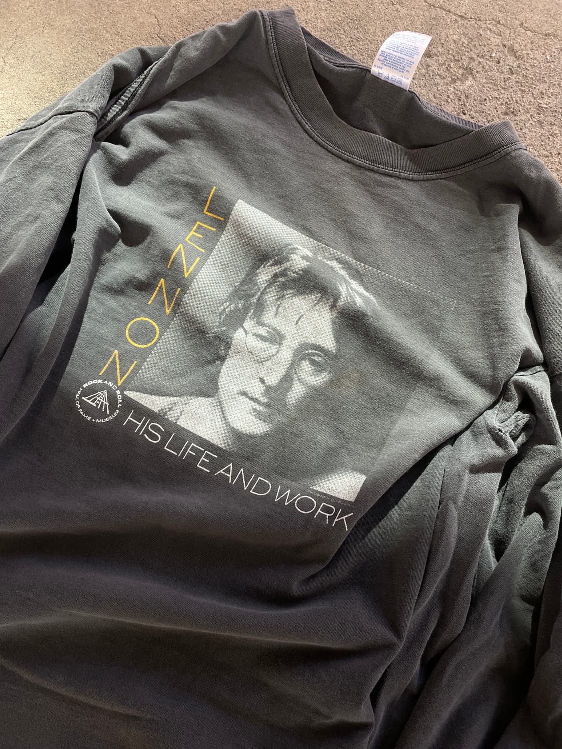 90-00s John Lennon Faded Band LS 상품이미지1